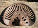 MINNEAPOLIS MOLINE CAST IRON BAR STOOL TRACTOR SEAT M