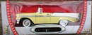1:18 DIECAST YELLOW WHITE CHEVROLET CONVERTIBLE