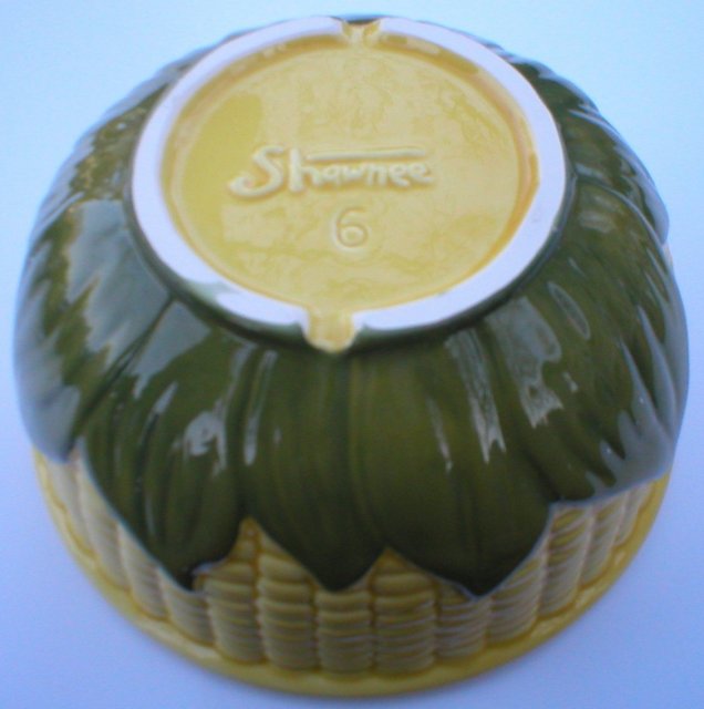 SHAWNEE CORN KING SMALL BOWL #6