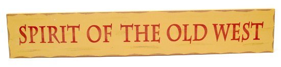 SPIRIT OF THE OLD WEST HOME DECOR W