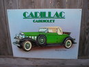 CADILLAC CABRIOLET TIN SIGN