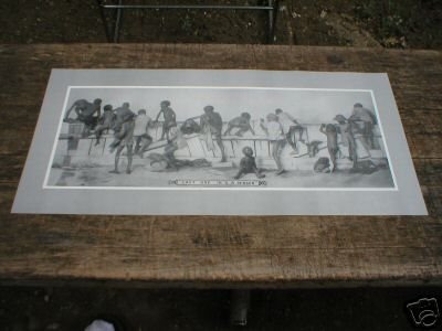 LAST ONE IN PRINT SIGN RETRO BLACK AMERICANA PIC PHOTO