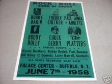 ROCK & ROLL SHOW OF SHOWS 1958 CONCERT POSTER PRINT R