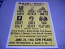 ROCK & ROLL SHOW OF SHOWS - 1956 - CONCERT POSTER