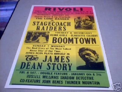 RIVOLI CONCERT POSTER ADV AD PICTURE POSTER PHOTO R