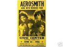 AEROSMITH CONCERT POSTER ADV AD PICTURE PRINT A