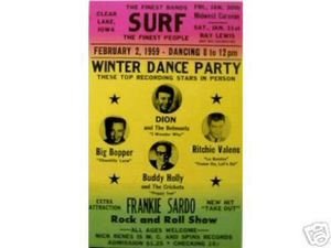 SURF BALLROOOM 1959 CONCERT POSTER PRINT PICTURE S