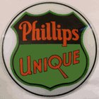 PHILLIPS UNIQUE GASOLINE GAS PUMP GLOBE SIGN P