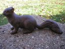 VINTAGE STYLE CAST IRON SQUIRREL YARD GARDEN DOORSTOP S