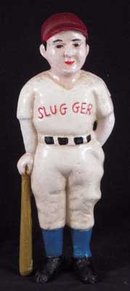 SLUGGER BASEBALL BOY BANK IRONWARE DECOR B