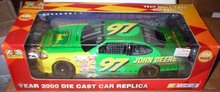 JOHN DEERE DIECAST CHAD LITTLE 1:24 CAR