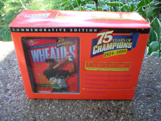 MINI WHEATIES BOX 75 YEARS CHAMPIONS