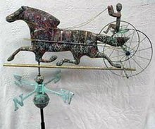 SURREY COPPER WEATHERVANE BRASS DIRECTIONALS