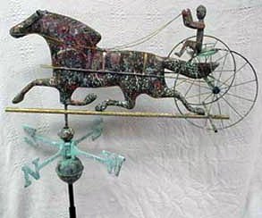 SURREY COPPER WEATHERVANE BRASS DIRECTIONALS