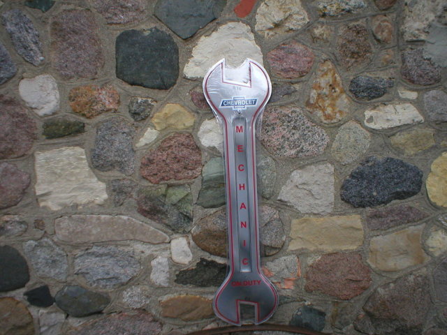 CHEVROLET MECHANIC ON DUTY DIECUT WRENCH