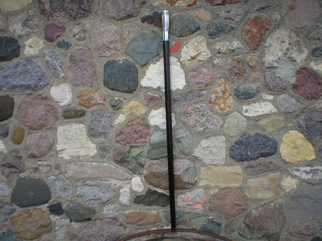 UNIQUE CANE WALKING STICK CAST ALUMINUM HANDLE E