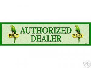 POLLY GAS AUTHORIZED DEALER SIGN