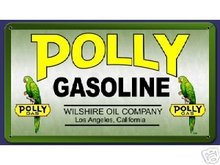 POLLY GASOLINE SIGN RETRO METAL SIGNS