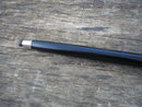 CANE WALKING STICK BLUE GLASS HANDLE VICTORIAN STYLE