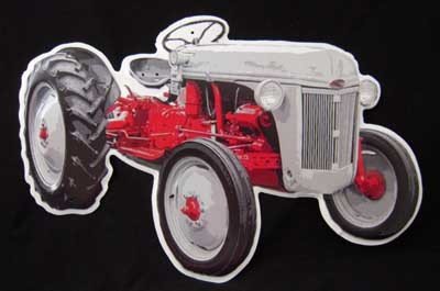 FORD DIE-CUT TRACTOR TIN SIGN