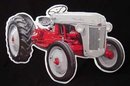 FORD DIE-CUT TRACTOR TIN SIGN