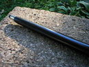 VICTORIAN CANE nickel walking stick Silver