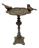 RUSTIC BIRD FEEDER CAST IRON