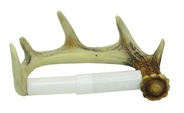 ANTLER TOILET PAPER HOLDER
