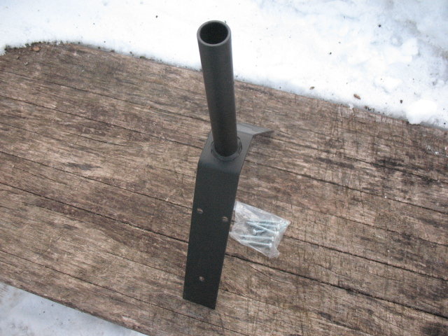 ROOF WEATHERVANE MOUNT STEEL
