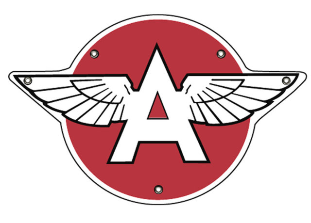 FLYING A METAL STEEL SIGN