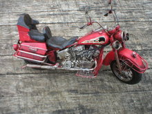 RED TIN MOTORCYCLE RUBBER TIRES