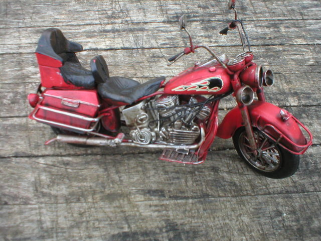 RED TIN MOTORCYCLE RUBBER TIRES