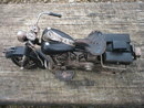 BLACK TIN METAL MOTORCYCLE