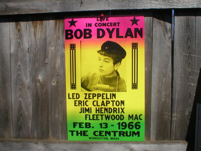 BOB DYLAN 1966 CONCERT POSTER PRINT