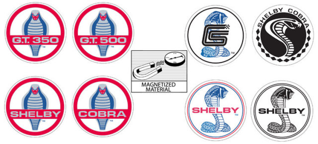 CARROLL SHELBY MAGNET SET