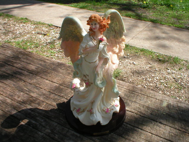 RESIN ANGEL COLORFUL HOME DECOR