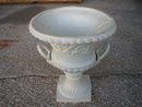 CAST IRON GARDEN URN VICTORIAN PLANTER DECOR
