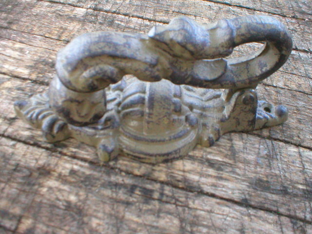 CAST IRON SNAKE SERPENT DOOR KNOCKER
