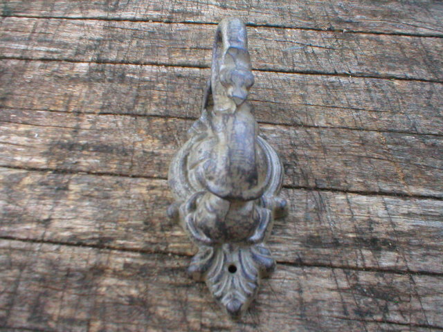 CAST IRON SNAKE SERPENT DOOR KNOCKER