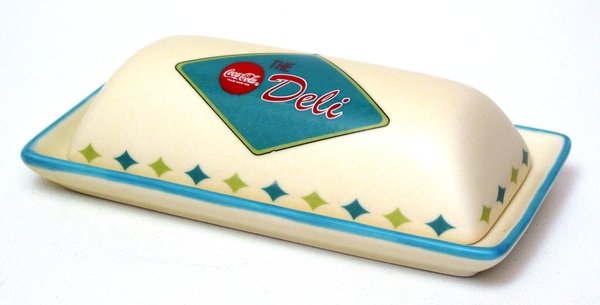 COCA-COLA DELI TWO PIECE BUTTER DISH