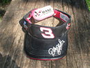 DALE EARNHARDT LEATHER SUN VISOR CAP
