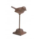 CAST IRON BIRD ON STAND
