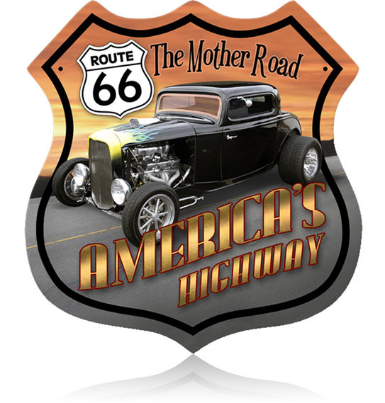 ROUTE 66 THE MOTHER ROAD AMERICA'S HIGHWAY