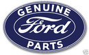 FORD GENUINE PARTS OVAL SIGN LARGE