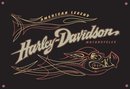 HARLEY DAVIDSON PORCELAIN COATED SIGN