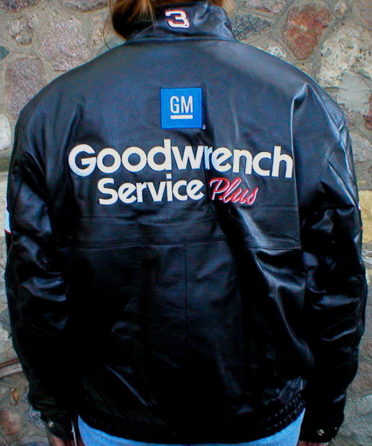 DALE EARNHARDT LEATHER COAT LARGE
