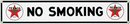 TEXACO NO SMOKING PORCELAIN COATED SIGN