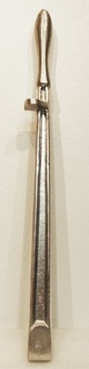 AMERICAN VISIBLE GAS PUMP ALUMINUM HANDLE