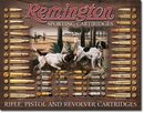 REMINGTON BULLET BOARD METAL SIGN
