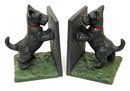 SCOTTIE BOOKENDS VERY HEAVY CAST IRON